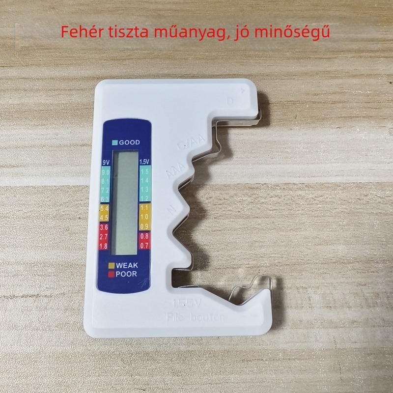 Akkumulátor kapacitásmérő digitális kijelzővel – Dengfeng márka, modell Battery Capacity Tester, a hátralévő töltés mérése