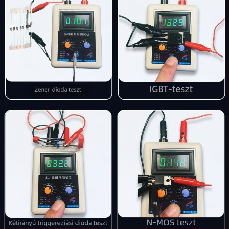 4. generációs 3700V-os ellenállás-tesztelő NMOS/PMOS/IGBT, modell XH37-5-3, professzionális használatra
