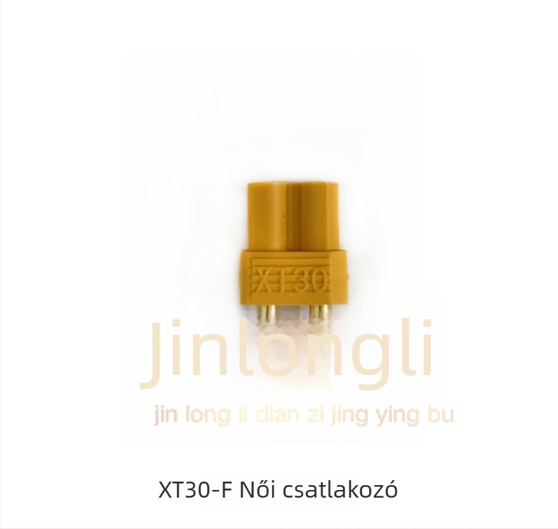 XT90/XT60/XT30-T plug tesztcsatlakozók LiPo akkukhoz modell repülőkhöz, férfi és női, aranyozott
