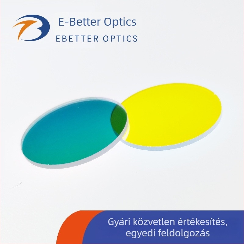 Infravörös sávszűrő – vákuumos bevonat, optikai üveg, négyzet vagy kör alakú, vastagság 1.0–5.0 mm