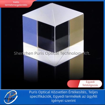 Precíziós optika Prismakészlet: háromszögletű reflexiós prizma, izoszcel prizma, egyenlő oldalú prizma, spektroszkóp bevonattal és szűrővel