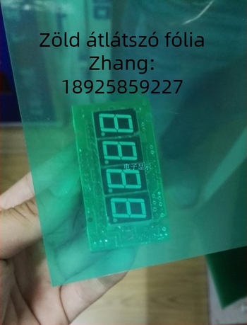 PVC-filmek 3D szemüveg lencséhez – 0,3 mm vastagság, Foshan eredet, Blue Clouds márka