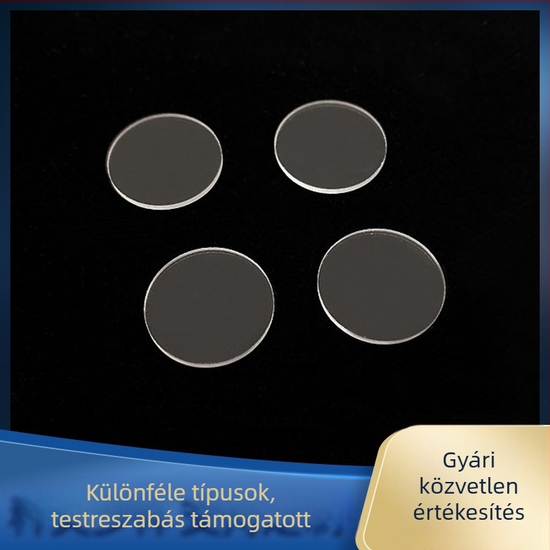 NaCl, CaF2 és BaF2 anyagokból készült testreszabható védő lencse optikai ablakhoz