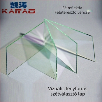 FG-50/50 Optikai osztó fényforráshoz; modell FG-50/50, anyagok: optikai üveg/quartz, testreszabás elérhető, alkalmazás: fénysugarak osztása