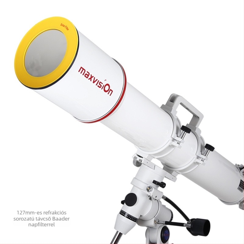 127 mm-es refraktor teleszkóp napszűrővel