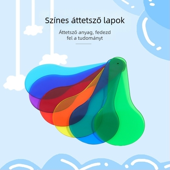 Fényszűrő lemez oktatási segédeszközként – átlátszó anyag, oktatási célú felhasználás, korlátlan alkalmazási kör