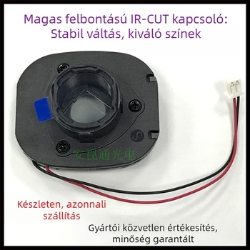 HIKVISION megfigyelő lencse IR-CUT kettős szűrőkapcsolóval, műanyag- és acél konstrukció