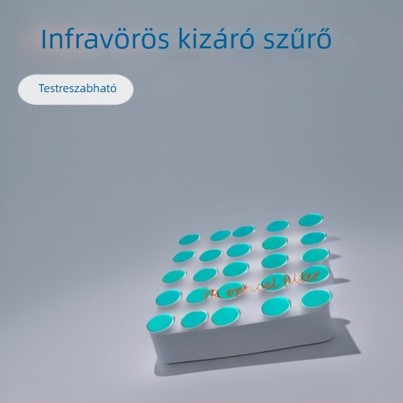 Infravörös vágó szűrő, optikai üveg, 650 nm, biztonsági és megfigyelő lencsékhez, drón lencsékre — Xingying Optoelectronics