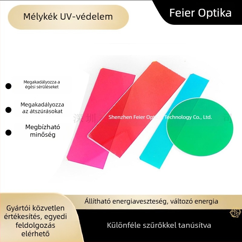 570 hosszúhullámú szűrő 560 lézeres szépség lencséhez, Feier, szőrtelenítés, infravörös fényátvitel
