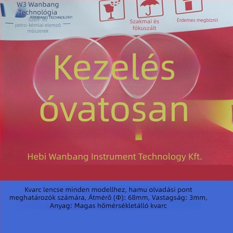 Kvarc lencse szürke olvadáspont mérőhöz – Wanbang Technology