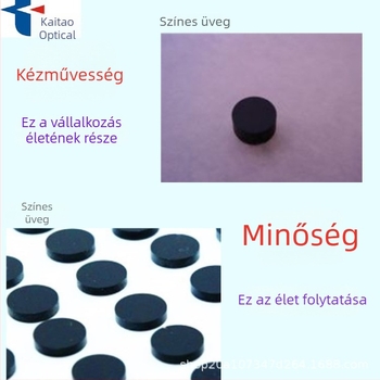 Infravörös keskeny sávú szűrő lézeres távolságméréséhez, 940 nm, KT-NBP940, optikai üveg, vastagság 0.21–5.0