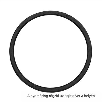 Ipari objektív szűrőkeret, M30.5 menet, C-mount (C-port), kompatibil több szabványos szűrőkerettel