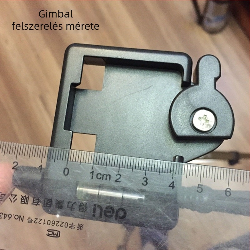 Háromlábas fejhez való gyorskioldó lemez — modell 330A, ABS, kompatibil 42×42 bajonettel, maximális teher 2–5 kg