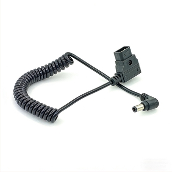 D-TAP B-tól DC5525-ig tartó tápkábel BMCC/BMPCC kamerákhoz, PU anyagú kábel, 40W max