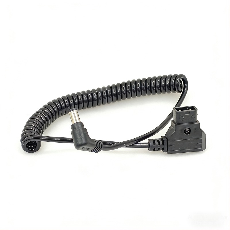 D-TAP B-tól DC5525-ig tartó tápkábel BMCC/BMPCC kamerákhoz, PU anyagú kábel, 40W max