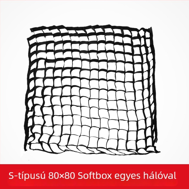 Shenniu S-típusú hordozható softbox háló — alumíniumötvözet, kompatibilis S-típus hordozható softboxszal