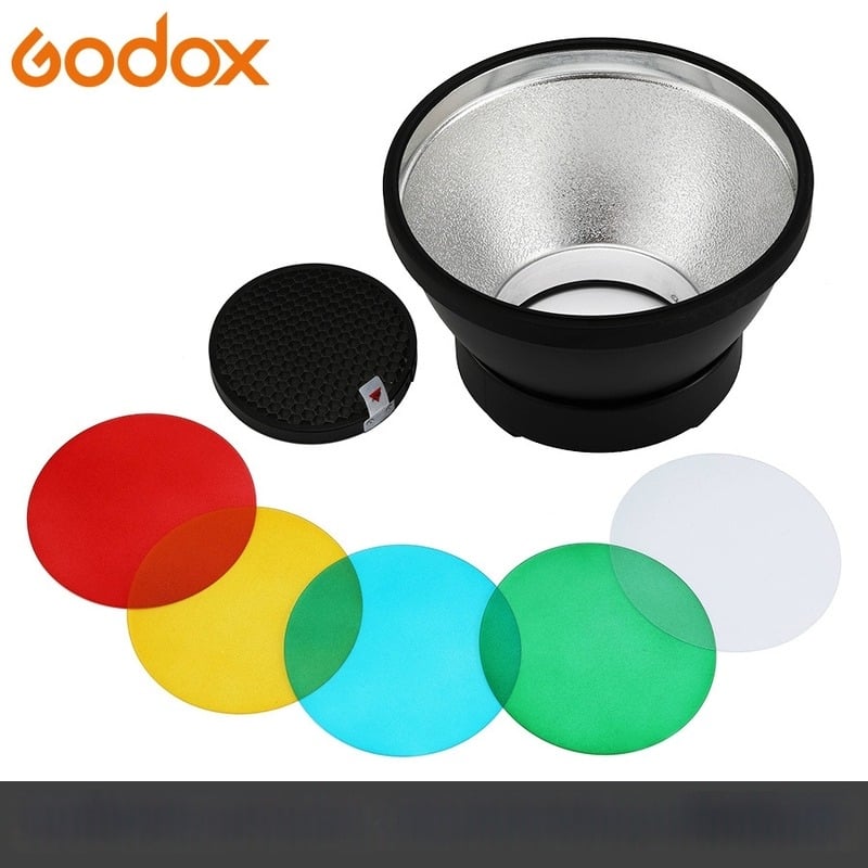 GODOX AD-R14 Standard hood AD300Pro – alumínium ötvözet; maximális teher 2–5 kg; súly 300 g; kompatibilis az AD300Pro-val