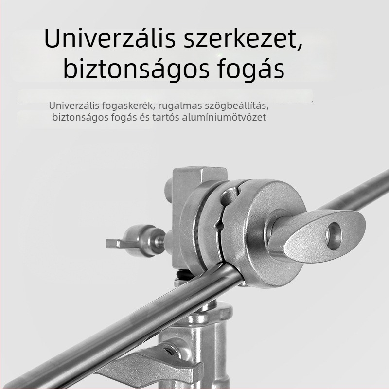 Magic Leg turntable – C‑keretész kiegészítők rozsdamentes acélból, kompatibil keresztcsővel, tömeg 0.65 kg, márka refutuna/ruifutu, modell Magic Leg turntable