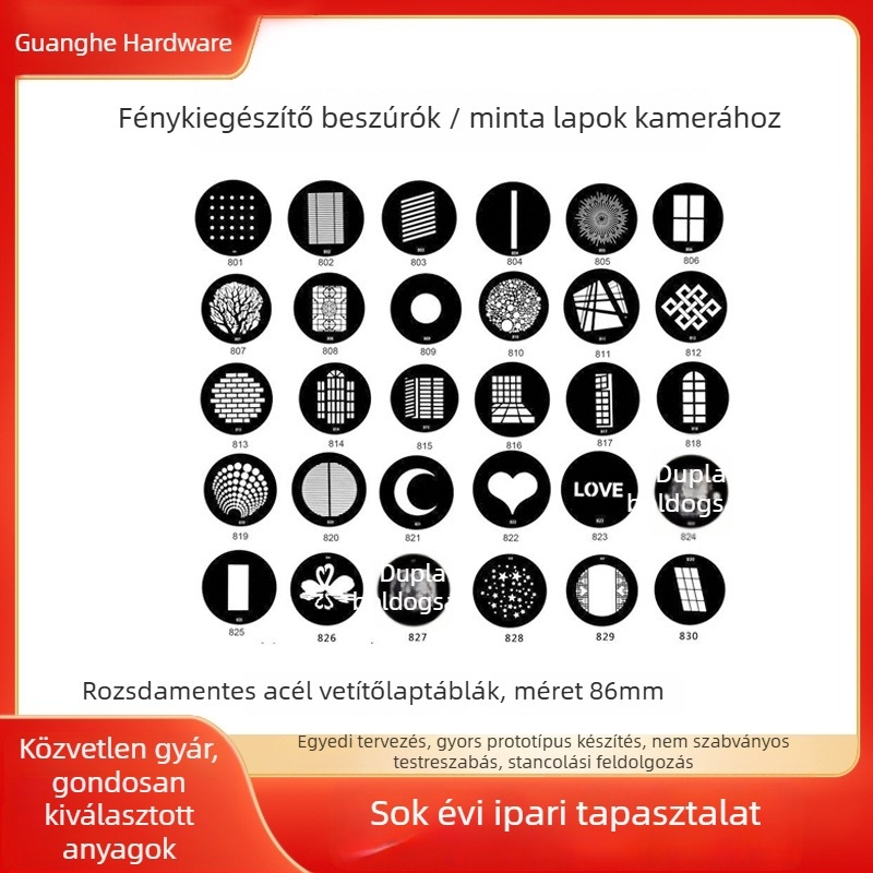 Spotlámpa fényképezéshez, panel fény-árnyék, alumínium ötvözet, teherbírás 2–5 kg