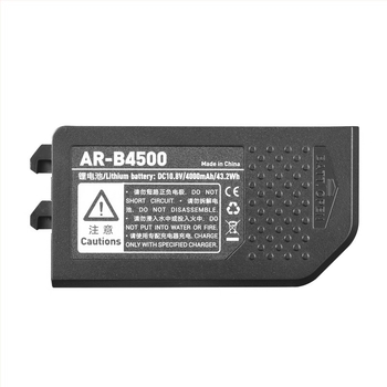 AR400 makró körfény, 400W, lítium akkumulátor, külső fotózásra, alumíniumötvözet, 0.5 kg