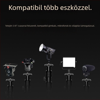 iFootage Cobra Disc Tripod A400 élő közvetítéshez