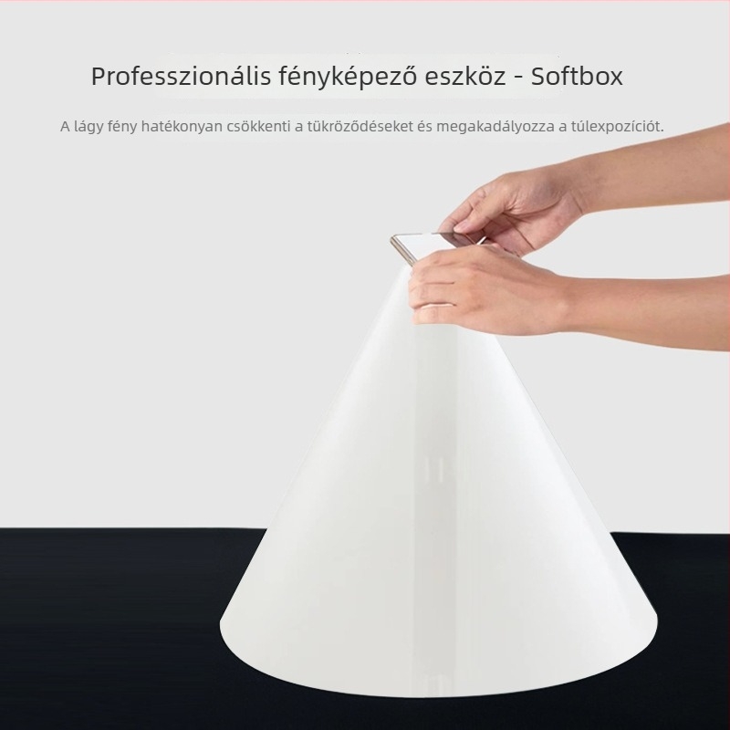 Soft light diffúzor panel stúdiófotózáshoz – univerzális diffúzió a lágy fényhez, méretek 33×3.8×30 cm, tömeg 58 g, teherbírás 2 kg alatt