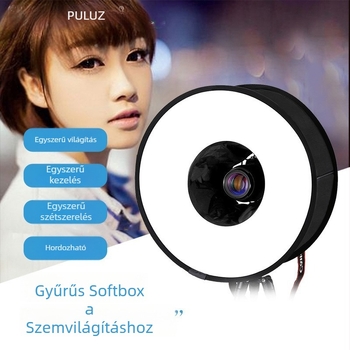 Kamerához való softbox – PU5145, univerzális, összecsukható, 0.24 kg, Puluz Fat Cow