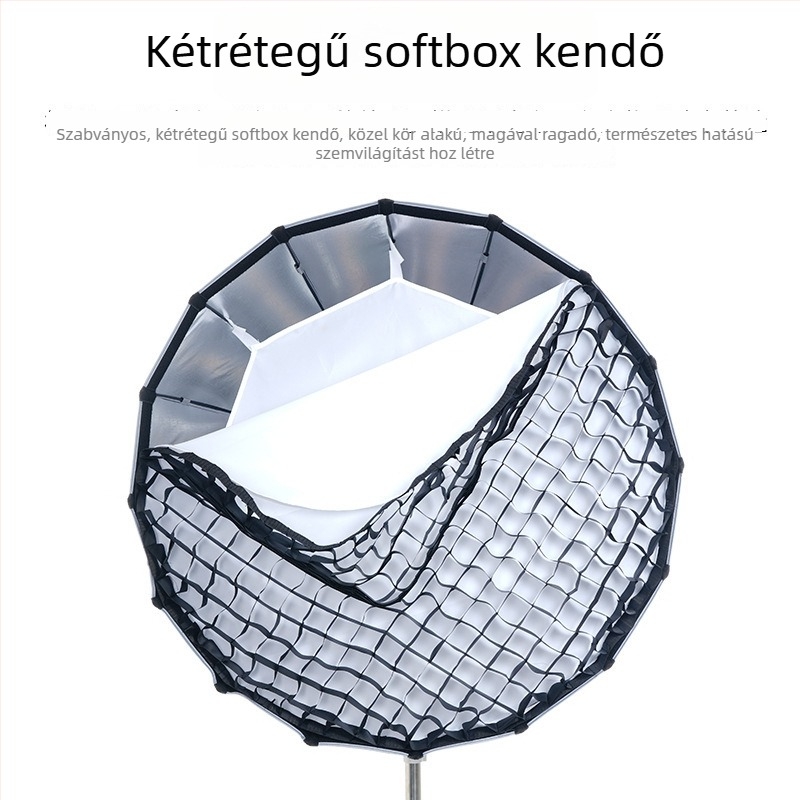 90 cm mély softbox rácsos, fotózáshoz