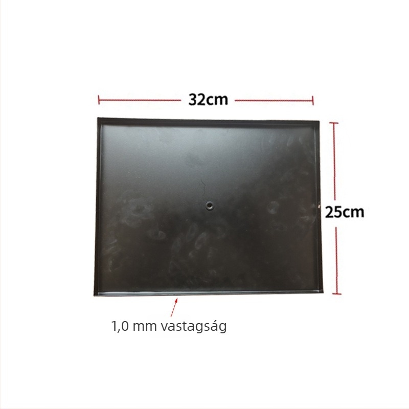 Fém projektor tálca háromlábú állványhoz, 1/4 hüvelykes csavaros csatlakozás