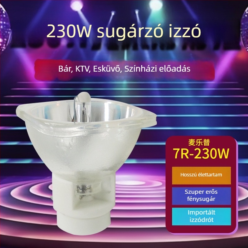 Színpadi fénysugárzó mozgófejjel, 7R/9R/10R, 230W/260W/280W