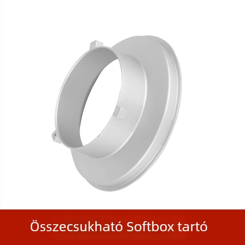 Fémpatron stúdiófényhez és softboxhoz, alumínium ötvözet
