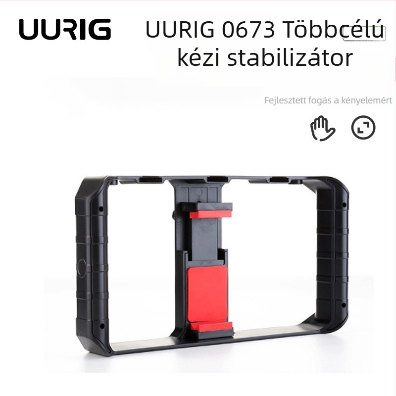 Mobiltelefonos fotóállvány, modell 0673, műanyag anyag, maxim terhelés 2 kg, kompatibilis a 99%-kal a főbb okostelefonokkal