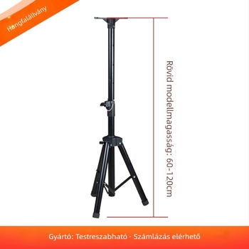 Hangszóró állvány, rövid háromszög alakú modell, audio kiegészítők