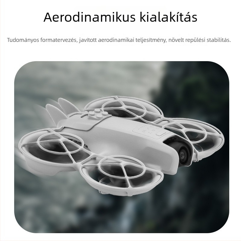 Brdrc NEO025 – DJI NEO akkumulátorvédő tartó, esés- és leválasztás elleni védelem, akkumulátor eltávolítására szolgáló hátsó szárny védelem