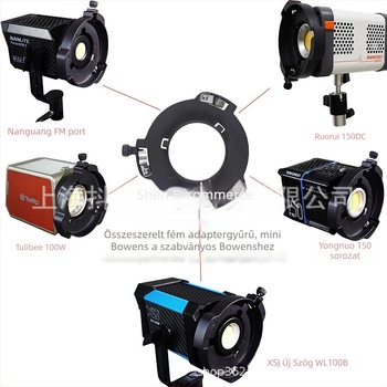 Mini Yongnuo montázs adaptergyűrű, alumínium ötvözet, modell 100YN150