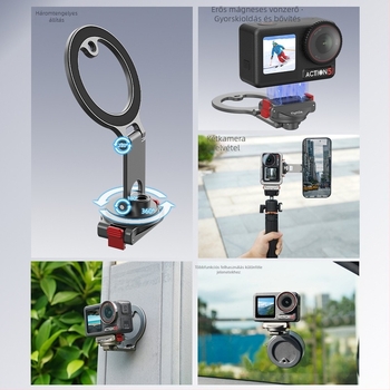 Flymile mágneses gyorskioldó tartó DJI Osmo Action 3/4/5 Pro és Osmo 360
