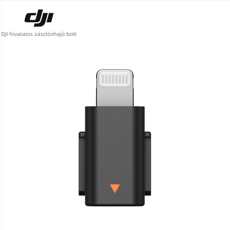 DJI Mic Mini mikrofon csatlakozó okostelefonokhoz — alumíniumötvözet, max terhelés 2 kg