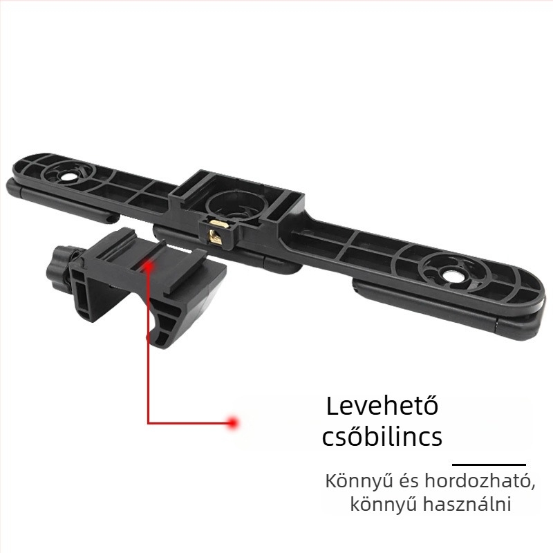 Okostelefonhoz univerzális állványfej, ABS anyag, maximális terhelés 2–5 kg, tömeg 124,5 g