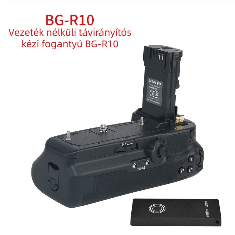 BG-R10 függőleges markolat Canon EOS R5/R5C/R6-hoz