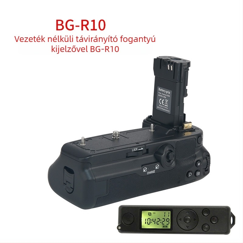BG-R10 függőleges markolat Canon EOS R5/R5C/R6-hoz