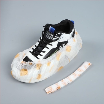 Egyszer használatos cipővédők, nemszövött anyagból, karikatúra mintával, vízálló, kód Fhhfhgxmrgqz