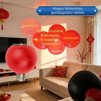 Lámpa vetítő alakú lámpa forgó fejjel, E27 foglalat, modell 9008, IP42, 220V