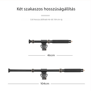 Felső kereszttartó okostelefonhoz és SLR kamerához, QL-02, szénszálas
