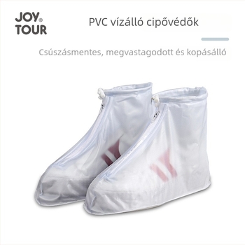 Cipővédő takaró — Vízálló, Csúszásmentes, Megvastított, Kopásálló PVC (PVC, Vízálló, Csúszásmentes, Megvastított, Kopásálló) Felnőtteknek