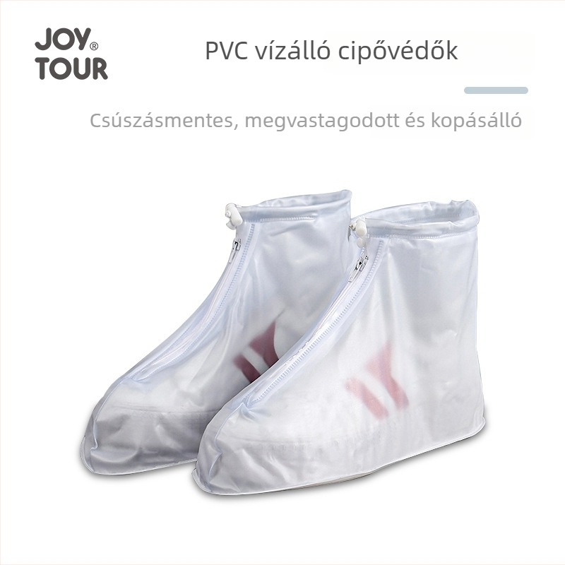 Cipővédő takaró — Vízálló, Csúszásmentes, Megvastított, Kopásálló PVC (PVC, Vízálló, Csúszásmentes, Megvastított, Kopásálló) Felnőtteknek
