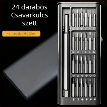 Qiling csavarhúzó készlet számítógépekhez és okostelefonokhoz – króm-vanádium ötvözetű acél, szétszereléshez és pormentes tisztításhoz, otthoni használatra