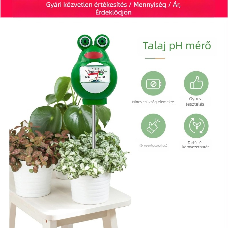 Talaj pH-mérő Frog Prince