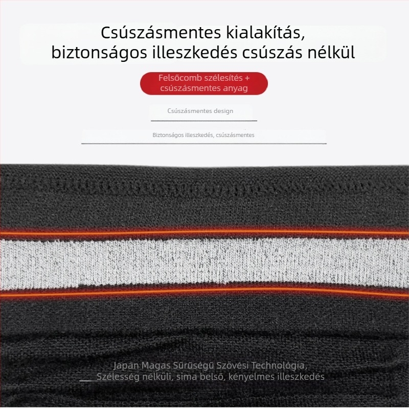 AJIOKA Térdmelegítők Spandex talp-támogatással, uniszex felnőtteknek, hosszú cső squashhoz