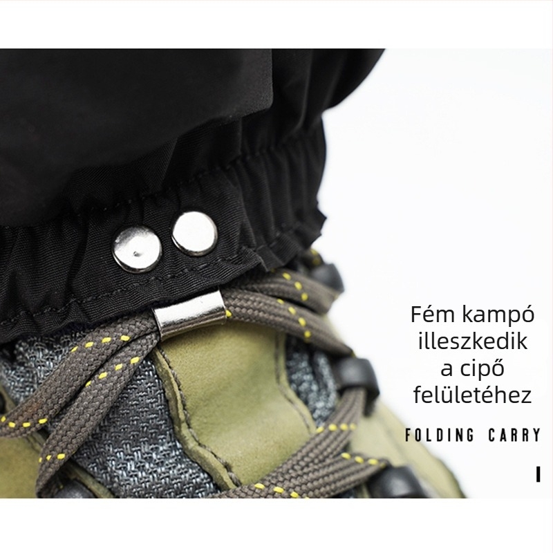 Uniszex hóvédő lábszárvédők és cipővédők, 210D Oxford anyag, modell AT89