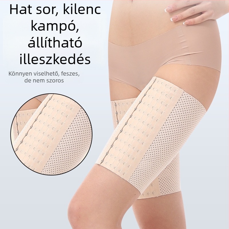 Hojoen Csípőre rögzítő öv a láb feszesítéséért, rugalmas nyomás a karcsúsításért és formázásért, oldalsó zsírfogó pánt, alapformázás